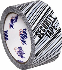 Tape Logic - 3,960" Long, Black/White Security Tape - For Multi-Use - Eagle Tool & Supply