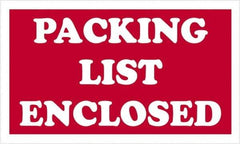 Tape Logic - 5" Long, Red/White Paper Shipping Label - For Multi-Use - Eagle Tool & Supply