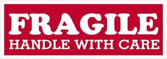 Tape Logic - 4" Long, Red/White Paper Shipping Label - For Multi-Use - Eagle Tool & Supply