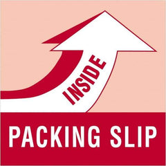 Tape Logic - 4" Long, Red/White Paper Shipping Label - For Multi-Use - Eagle Tool & Supply