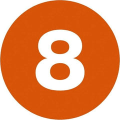 Tape Logic - 1" Long, Orange Paper Inventory Labels - For Multi-Use - Eagle Tool & Supply