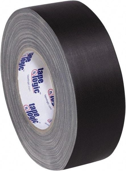 Tape Logic - 2" x 60 Yds Black Gaffers Tape - 11 mil, Rubber Adhesive - Eagle Tool & Supply