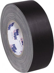 Tape Logic - 1" x 60 Yds Black Gaffers Tape - 11 mil, Rubber Adhesive - Eagle Tool & Supply