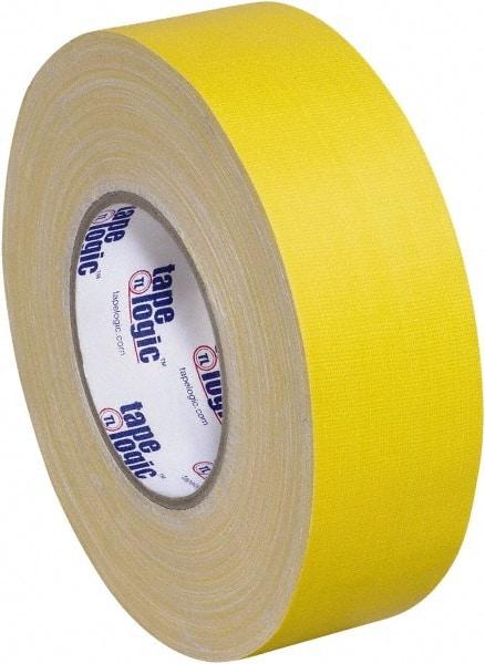 Tape Logic - 1" x 60 Yds Yellow Gaffers Tape - 11 mil, Rubber Adhesive - Eagle Tool & Supply