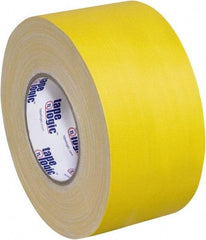 Tape Logic - 4" x 60 Yds Yellow Gaffers Tape - 11 mil, Rubber Adhesive - Eagle Tool & Supply