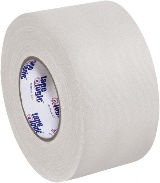 Tape Logic - 3" x 60 Yds White Gaffers Tape - 11 mil, Rubber Adhesive - Eagle Tool & Supply