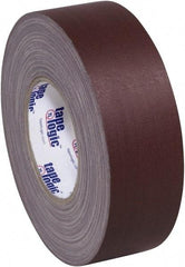 Tape Logic - 2" x 60 Yds Brown Gaffers Tape - 11 mil, Rubber Adhesive - Eagle Tool & Supply