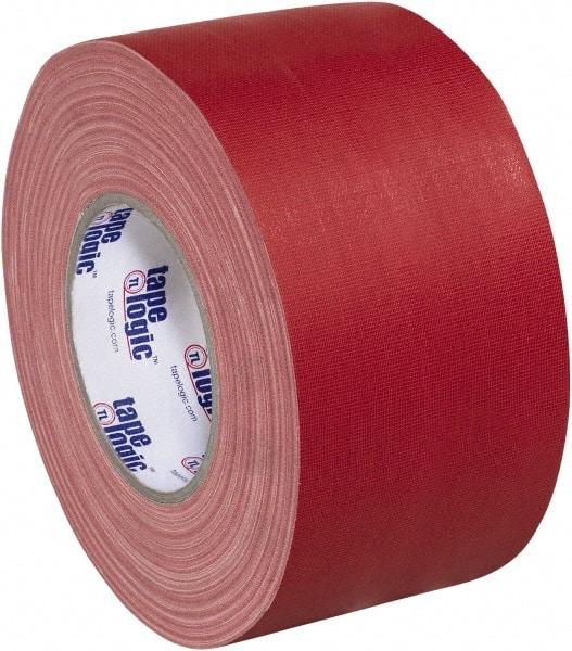 Tape Logic - 3" x 60 Yds Red Gaffers Tape - 11 mil, Rubber Adhesive - Eagle Tool & Supply