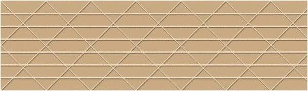 Central - 3" x 375' Kraft Water Activated Adhesive Packaging Tape - Paper Backing, 6.4 mil Thick - Eagle Tool & Supply