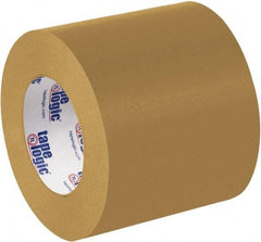 Tape Logic - 4" x 60 Yd Brown Rubber Adhesive Packaging Tape - Paper Backing, 7 mil Thick - Eagle Tool & Supply