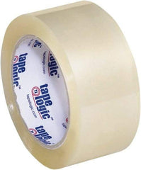 Tape Logic - 2" x 55 Yd Clear Acrylic Adhesive Packaging Tape - Polypropylene Film Backing, 3.5 mil Thick, 33.7 Lb Tensile Strength - Eagle Tool & Supply