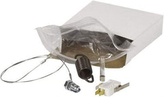 Made in USA - 40" Wide, Portable Shrink Wrap System - Contains Sealing Pad, 5-3 Mil Telfon Tape Strips for Sealing Arm, 3-10 Mil Telfon Tape Strips for Sealing Pad Replacement, Wire, Micro Switch, Arm Swing, Fuse - Eagle Tool & Supply