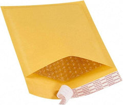 Made in USA - 10" Long x 6" Wide Peel-Off Self-Seal Bubble Mailer - Kraft - Eagle Tool & Supply