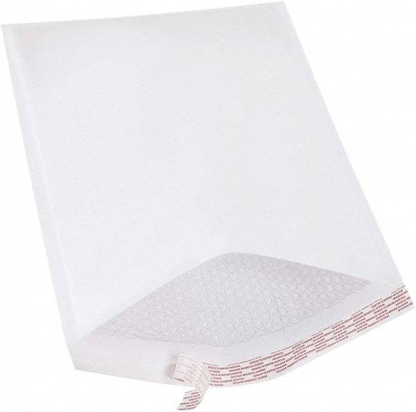 Value Collection - 20" Long x 14-1/4" Wide Peel-Off Self-Seal Bubble Mailer - White - Eagle Tool & Supply