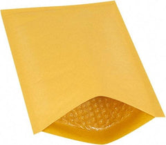 Made in USA - 12" Long x 7-1/4" Wide Regular Bubble Mailer - Kraft - Eagle Tool & Supply
