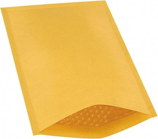 Made in USA - 14-1/2" Long x 8-1/2" Wide Regular Bubble Mailer - Kraft - Eagle Tool & Supply