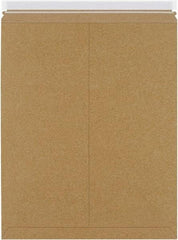 Made in USA - 21" Long x 17" Wide Peel-Off Self-Seal Flat Mailer - Kraft - Eagle Tool & Supply