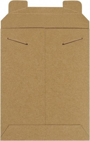 Made in USA - 9" Long x 7" Wide Regular Flat Mailer - Kraft - Eagle Tool & Supply