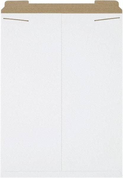 Made in USA - 27" Long x 20" Wide Regular Flat Mailer - White - Eagle Tool & Supply
