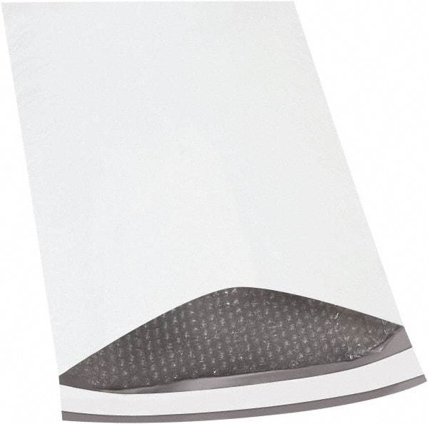 Made in USA - 20" Long x 14-1/4" Wide Peel-Off Self-Seal Padded Mailer - White - Eagle Tool & Supply