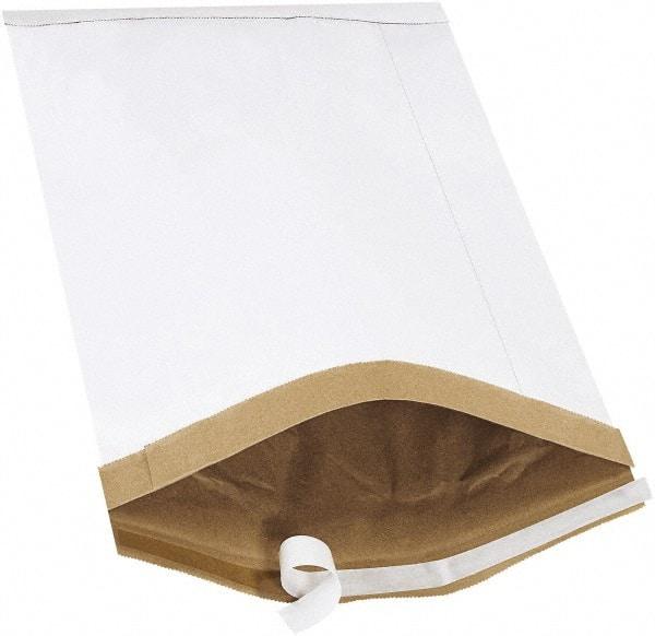 Made in USA - 20" Long x 14-1/4" Wide Peel-Off Self-Seal Padded Mailer - White - Eagle Tool & Supply