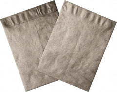 Dupont - 12" Long x 9" Wide Peel-Off Self-Seal Tyvek Flat Catalog Envelopes - Silver - Eagle Tool & Supply