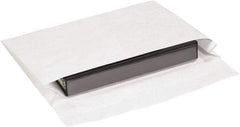 Dupont - 16" Long x 12" Wide Peel-Off Self-Seal Tyvek Expansion Envelope - White - Eagle Tool & Supply