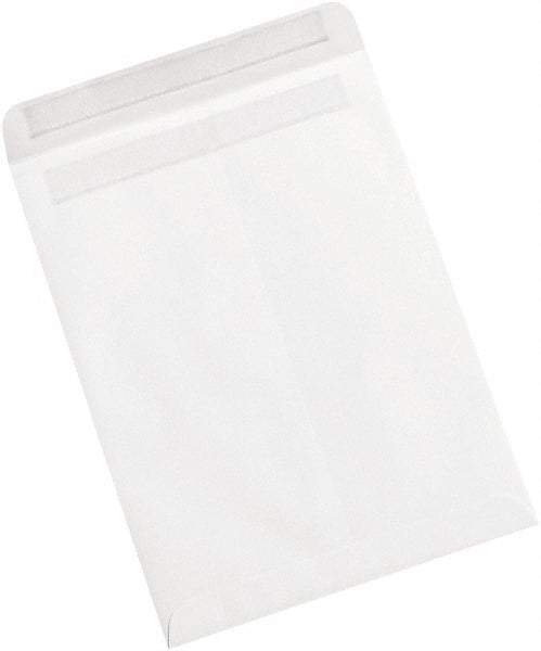 Made in USA - 12" Long x 9" Wide Self Seal White Catalog Envelope - White - Eagle Tool & Supply