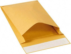 Made in USA - 12" Long x 9" Wide Peel-Off Self-Seal Natural Kraft Envelope - Kraft - Eagle Tool & Supply