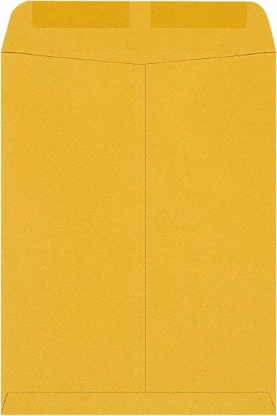 Made in USA - 12-1/2" Long x 9-1/2" Wide Gummed Flap Brown Kraft Envelope - Kraft - Eagle Tool & Supply
