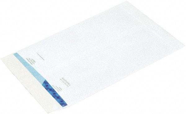 Made in USA - 12" Long x 9" Wide Peel-Off Self-Seal Flat Envelope - White - Eagle Tool & Supply