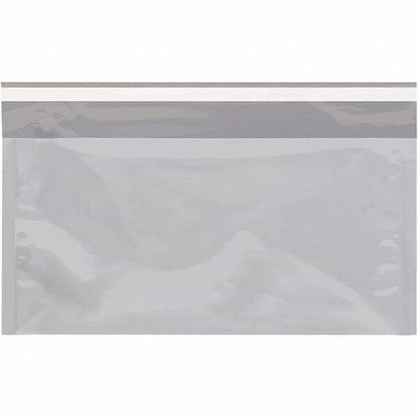 Value Collection - 10-1/4" Long x 6-1/4" Wide Peel-Off Self-Seal Metallic Mailer - Silver - Eagle Tool & Supply