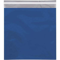 Value Collection - 13" Long x 10-3/4" Wide Peel-Off Self-Seal Metallic Mailer - Blue - Eagle Tool & Supply