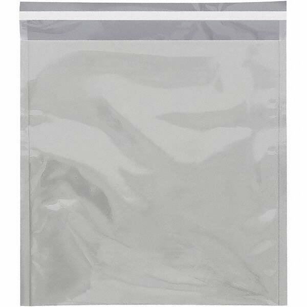 Value Collection - 13" Long x 10-3/4" Wide Peel-Off Self-Seal Metallic Mailer - Silver - Eagle Tool & Supply