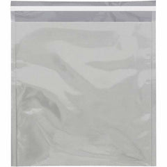 Value Collection - 13" Long x 10-3/4" Wide Peel-Off Self-Seal Metallic Mailer - Silver - Eagle Tool & Supply