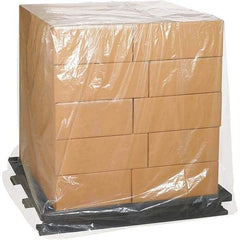 Made in USA - 42" Long x 48" Wide x 48" High Pallet Cover - Clear, Case - Eagle Tool & Supply