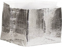 Made in USA - 12" Long x 12" Wide x 6" High x 3/16" Thick Box Liner - Silver, Case - Eagle Tool & Supply