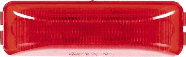 Truck-Lite - 4" Long, Red LED Marker Clearance - 12 Volts - Eagle Tool & Supply