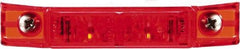 Truck-Lite - 4" Long, Red LED Marker Clearance - 12 Volts - Eagle Tool & Supply