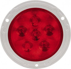 Truck-Lite - 4" Long, Red LED Stop, Turn & Tail Light - 12 Volts - Eagle Tool & Supply