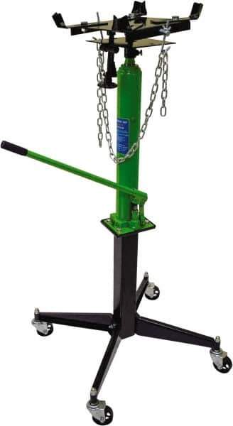 OEM Tools - 1,100 Lb Capacity Transmission Jack - 51 to 70" High - Eagle Tool & Supply