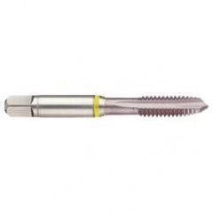 43359 2B 3-Flute Cobalt Yellow Ring Spiral Point Plug Tap-MolyGlide - Eagle Tool & Supply