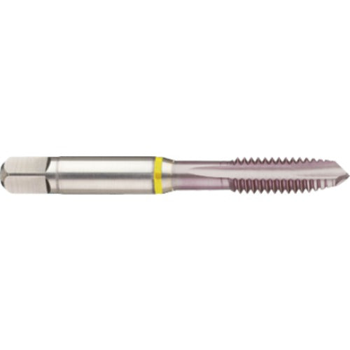 ‎12-28 3 Flute 2B Cobalt Spiral Point Plug Yellow Ring Tap-MolyGlide - Eagle Tool & Supply