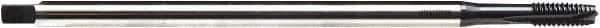 Emuge - 3/8-24 UNF, 3 Flute, NE2 Finish Cobalt, Spiral Point, Extension Pulley Tap - Plug Chamfer, 7.1" OAL, 55/64" Thread Length, 2B/3B Class of Fit - Eagle Tool & Supply
