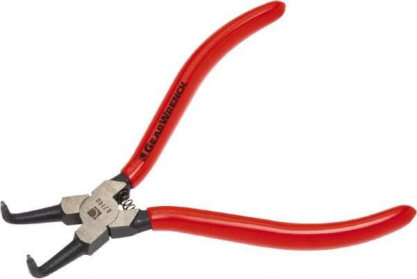 GearWrench - 90° Head Internal Retaining Ring Pliers - Dipped Vinyl Handle - Eagle Tool & Supply