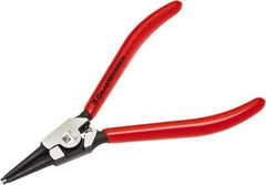 GearWrench - Straight Head External Retaining Ring Pliers - Dipped Vinyl Handle - Eagle Tool & Supply