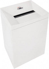 Ability One - 4mm x 37mm" Strip, 17 Sheet Cross Cut Paper Office Shredder - 13-1/2" Long x 18" Wide x 25" High, Level 4 Security, 69 Gal Wastebasket - Eagle Tool & Supply