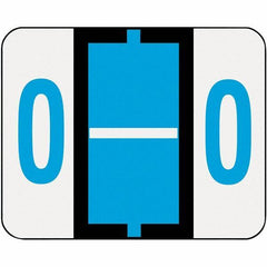SMEAD - 1-1/2" Long, White File Folder Label - For File Folders - Eagle Tool & Supply