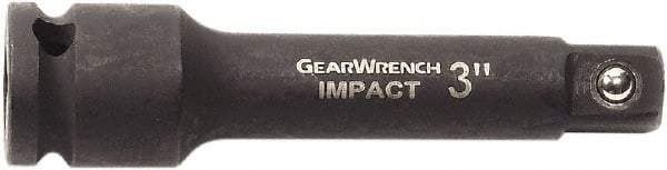 GearWrench - 3/8" Drive Impact Socket Extension - 15" OAL, Black Finish - Eagle Tool & Supply