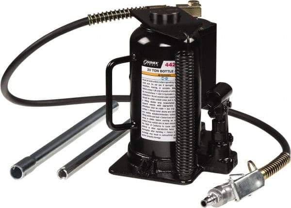 Sunex Tools - 20 Ton Capacity Bottle Jack - 9-1/2" to 18" High - Eagle Tool & Supply